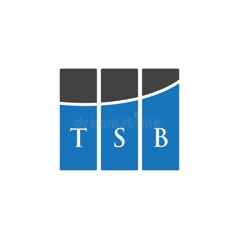 TSB Letter Logo Design on WHITE Background. TSB Creative Initials Letter Logo Concept. TSB ...