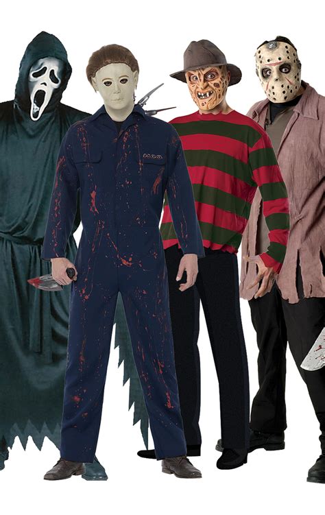 Serial Slashers Group Halloween Costume | Joke.co.uk