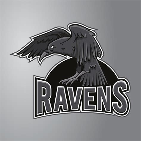 Raven Mascot Logo 17259230 Vector Art at Vecteezy