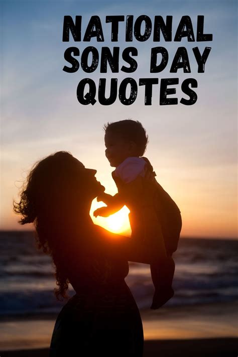 Happy National Sons Day Quotes 2023 - Lola Lambchops