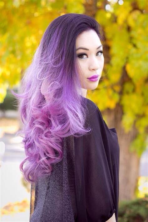 30 Luxuriously Royal Purple Ombre Hair Color Ideas