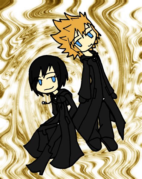 Roxas and Xion by shuzzy on DeviantArt