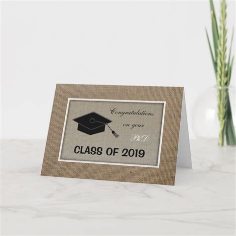 PhD Graduation Card | Zazzle