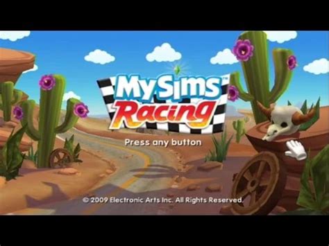 MySims Racing Wii Gameplay - YouTube