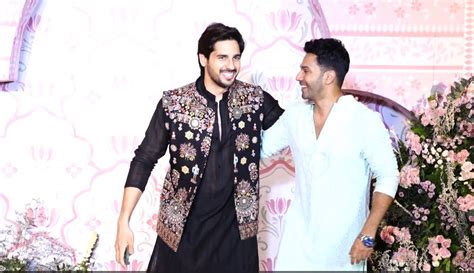 'Student of the Year' Reunion: Sidharth Malhotra, Varun Dhawan pose at Ramesh Turani's Diwali ...