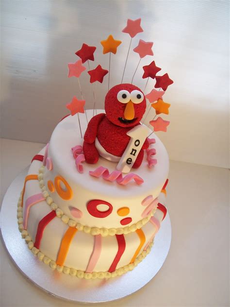 Baby Elmo Cake $395 • Temptation Cakes | Temptation Cakes