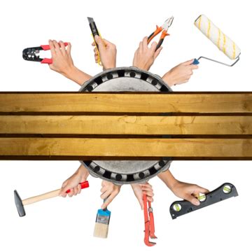 Humans Hands Holding Tools With Deck Hands, Cutter, Holding, Wooden PNG ...