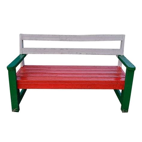 Plastic Waste Three Seater Garden Bench at Rs 6500 | Garden Bench in ...