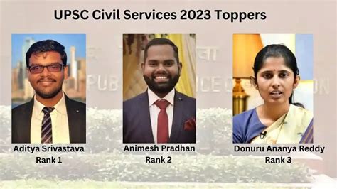 UPSC CSE 2023 Toppers List: Aditya Srivastava Secures Top Position, Full List Revealed