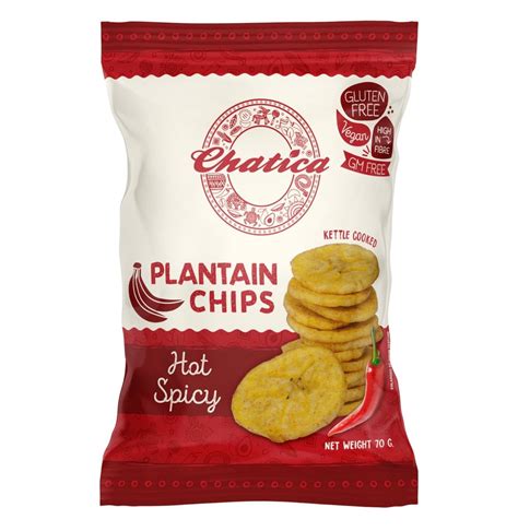 Plantain Hot Spicy Chips |70g - LaCasadeJack