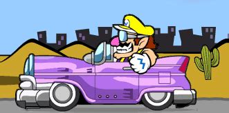 File:Wario Car Artwork Wario Land 4.png - Super Mario Wiki, the Mario ...