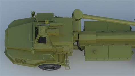 Archer Artillery System - 3D Model by frezzy