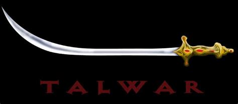 Talwar: A Kind Of Curved Sabre Or Sword - Samurai Swords Store