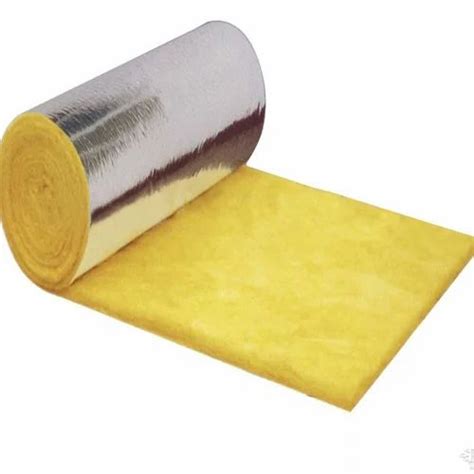 Yellow Glass Wool Insulation Sheet, 50mm, Shape: Rolls at Rs 4100/roll ...