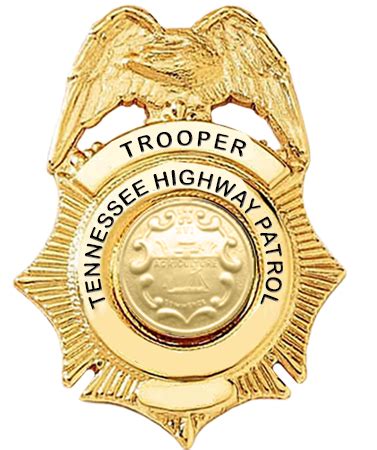 Tennessee Highway Patrol Trooper's Badge