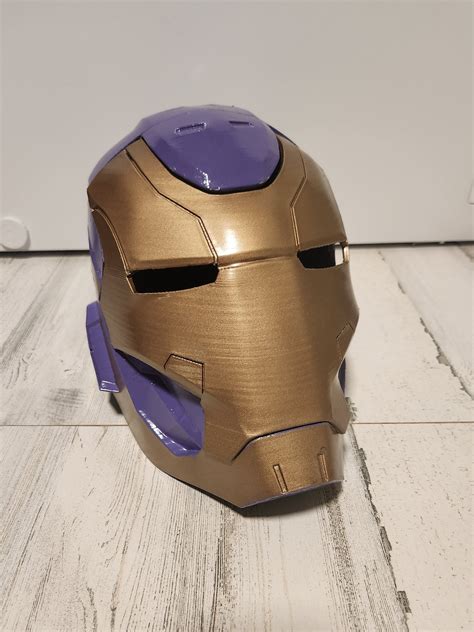 Marvel: Iron Man 3 Iron Man Mark 25 striker Helmet STL Files - Etsy