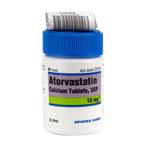 Atorvastatin Calcium, 10mg, 90 Tablets/Bottle | McGuff Medical Products