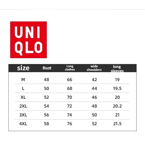 Tổng hợp hơn 71 về uniqlo japan size chart hay nhất - cdgdbentre.edu.vn