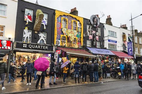 Camden High Street in London, England, United Kingdom Editorial Photo ...