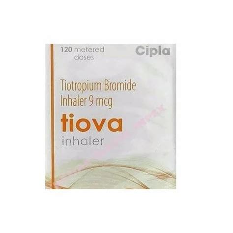 Tiotropium Bromide Inhaler 9mcg at Rs 1000/unit | Tiotropium Bromide Inhaler in Mumbai | ID ...