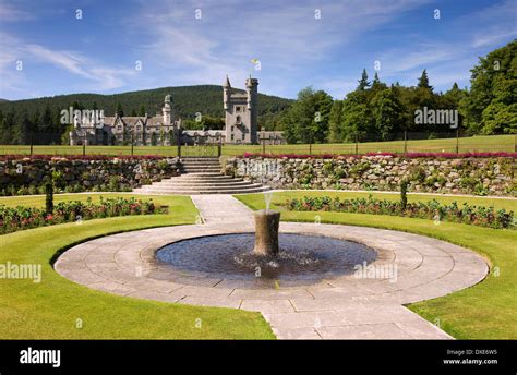 Balmoral Castle from gardens Aberdeenshire Stock Photo - Alamy