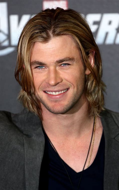 Chris Hemsworth | Male Celebrities With Long Hair | POPSUGAR Beauty Photo 7