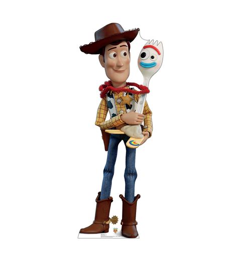 Woody and Forky Life-Size Toy Story 4 Cardboard Cutout