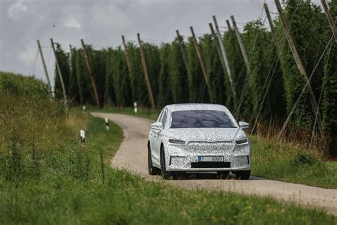 Skoda Enyaq Coupé iV Shows Aerodynamic Shape Ahead Of January 31 Debut ...