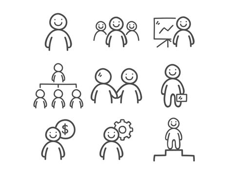 Doodle People Vector Art, Icons, and Graphics for Free Download