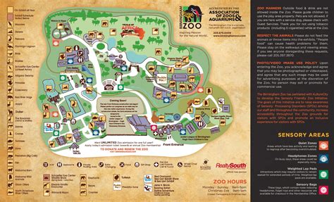 Zoo Map | Birmingham Zoo