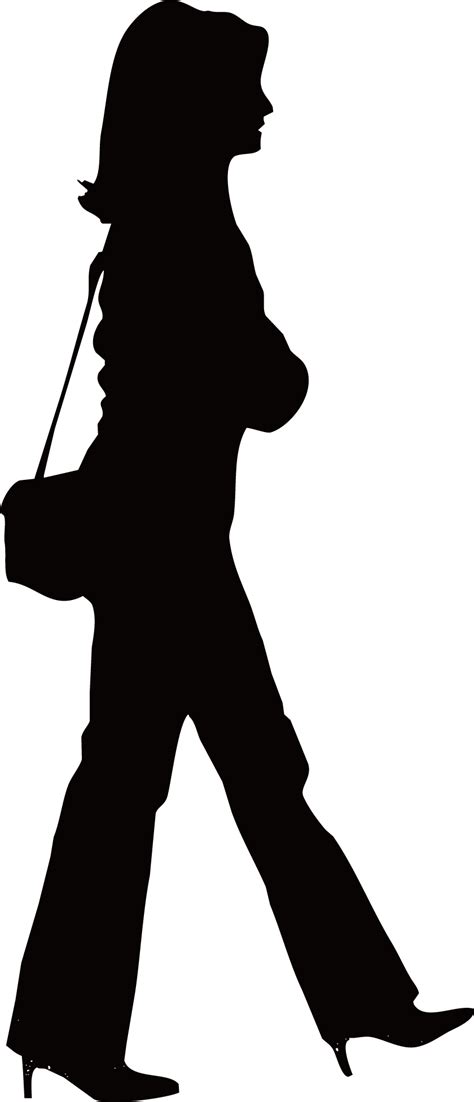 Silhouette Walking Icon - Shopping woman png download - 840*1954 - Free Transparent Silhouette ...