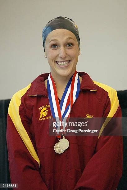 Female Swimmer Wearing Gold Medals Around Her Neck Photos and Premium High Res Pictures - Getty ...