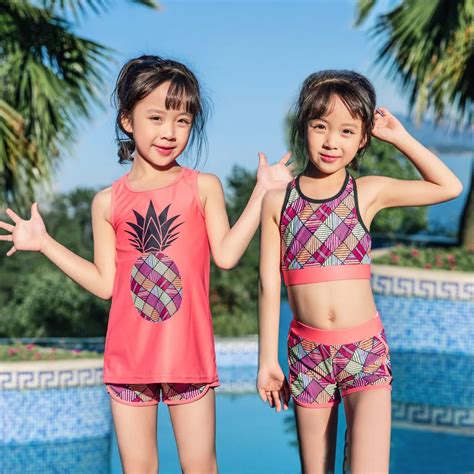 Kids Swimwear For Girls 2019 Children's Girl Swimming Suit Bathing Suits Rash Guard Baby Guards ...