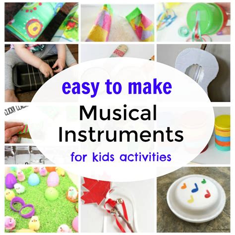 Easy to Make Instruments for Preschool Music Activities » Preschool Toolkit