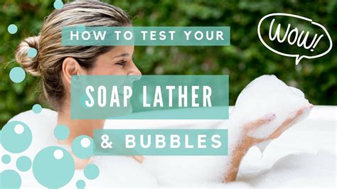 How To Test Your Soap Lather & Bubbles - soap lather asmr - soap bubbles asmr - YouTube