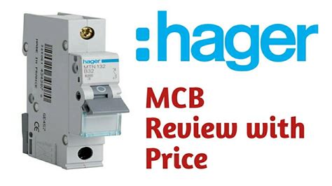 Hager MCB || Review || Price || C-Curve || 10kA || - YouTube