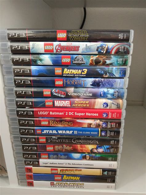 My collection of LEGO games : legogaming