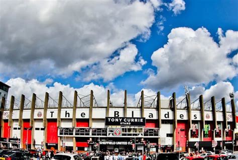 Original photography from inside Bramall Lane, the oldest professional football stadium in the ...