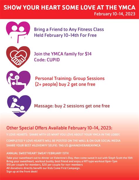 Membership Promotions – Hanover Area YMCA