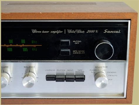 Sansui 2000X – Classic Receivers