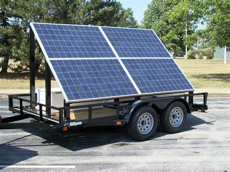 Trailer Mounted Solar | Transportable Solar Power | Commercial Solar