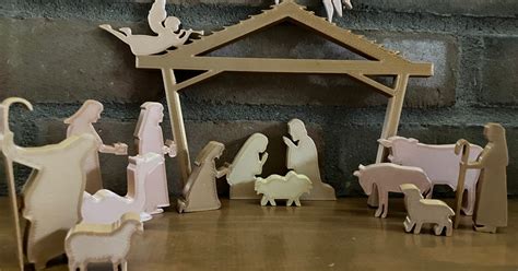 Nativity Scene by Lacemaker | Download free STL model | Printables.com