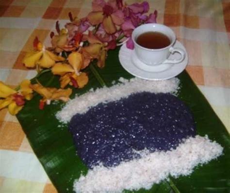 Sinukmani, a native rice cake, is a popular filipino kakanin or native delicacy where in the ...