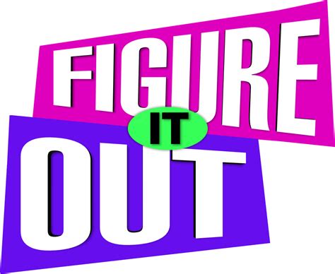 Figure It Out (1997) Logo by Dadillstnator on DeviantArt