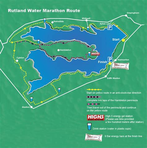 FAT-FEET: Rutland Route Map-