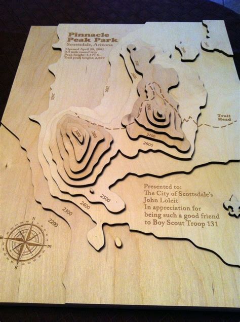 Make laser cut bathymetric maps – Artofit