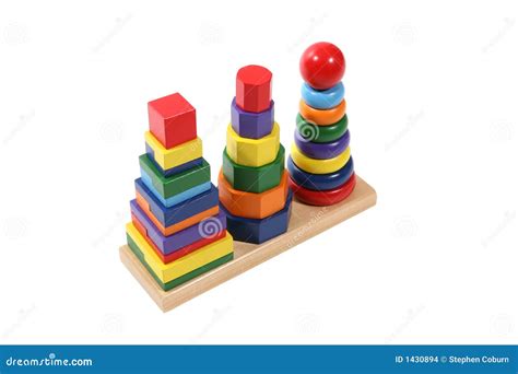 Colorful Toy Blocks stock photo. Image of green, childhood - 1430894