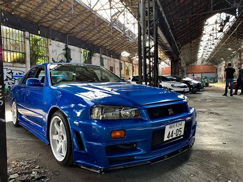 [100+] Nissan Skyline Gtr R34 Wallpapers | Wallpapers.com