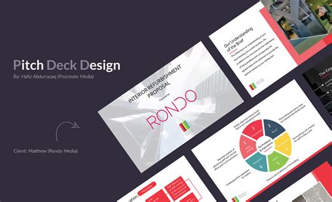 Sales Pitch Deck Design on Behance