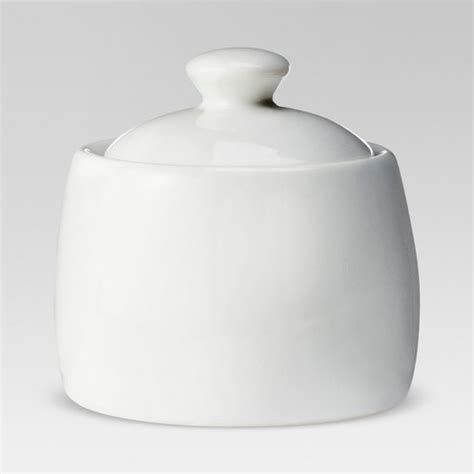 Ceramic Sugar Bowl White - Threshold™ : Target